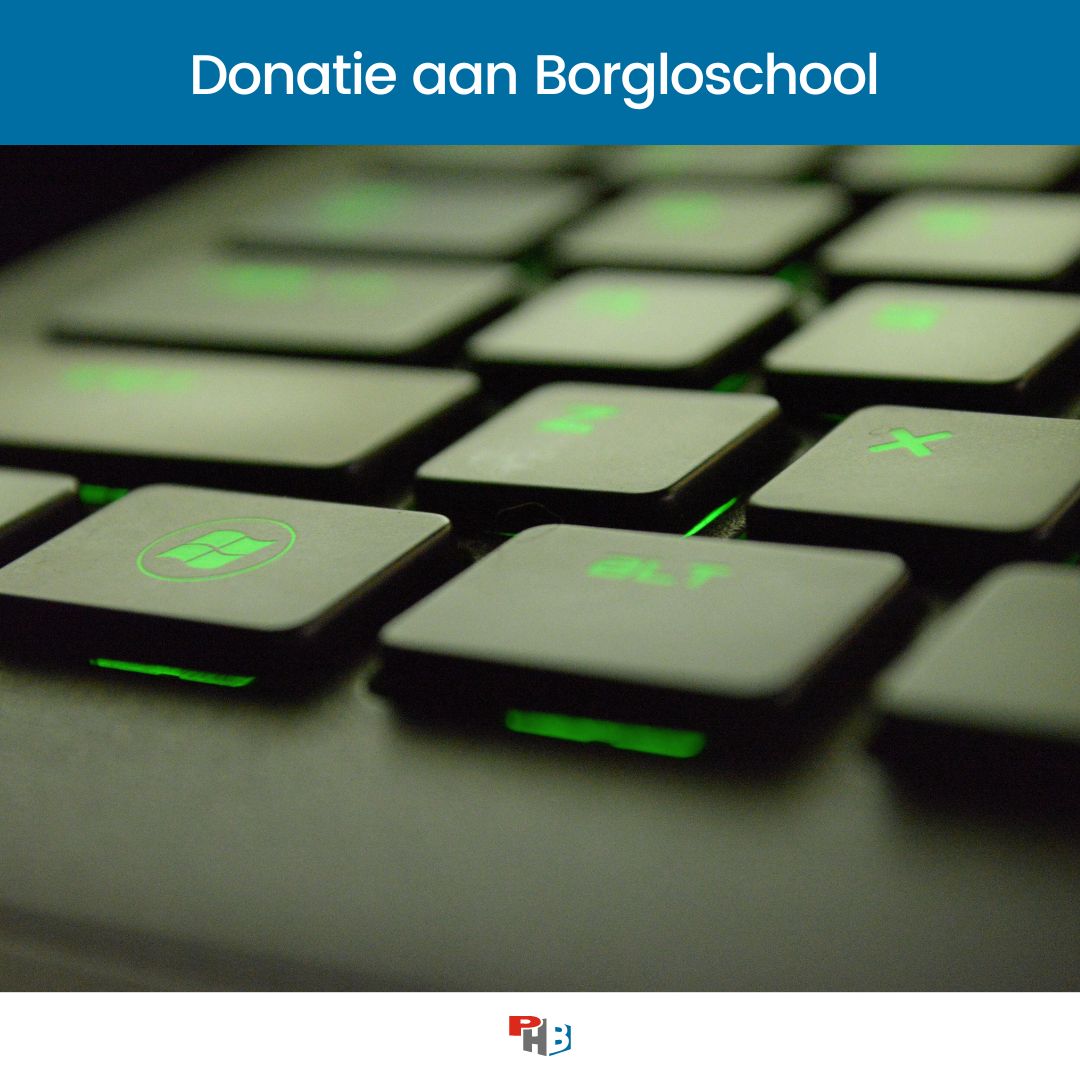 Donatie aan Borgloschool