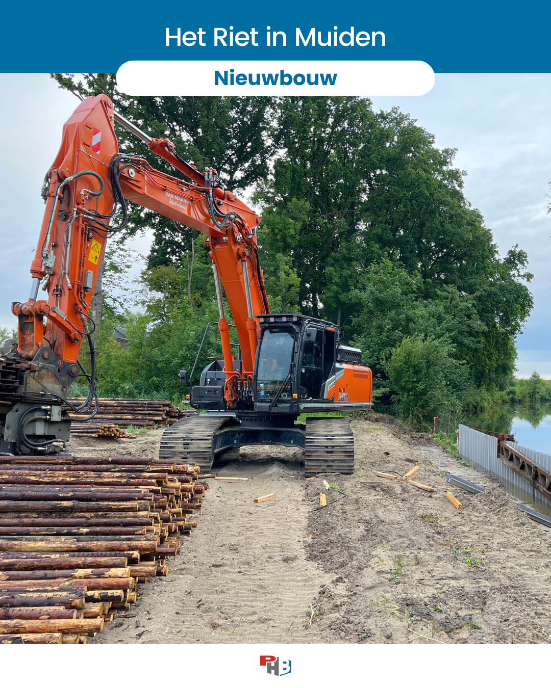 Het Riet in Muiden - Nieuwbouwproject PHB