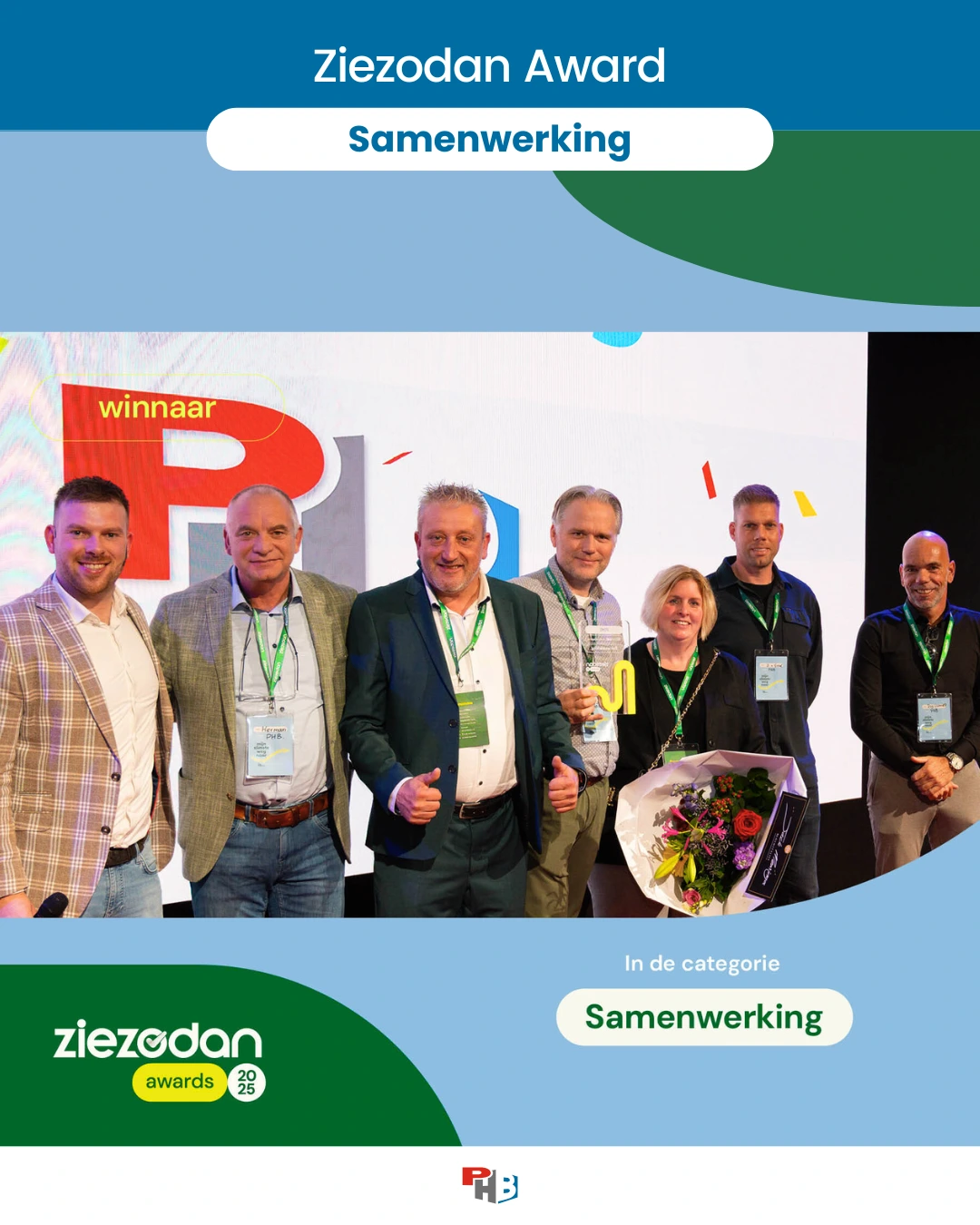 PHB Ziezodan Award Samenwerking