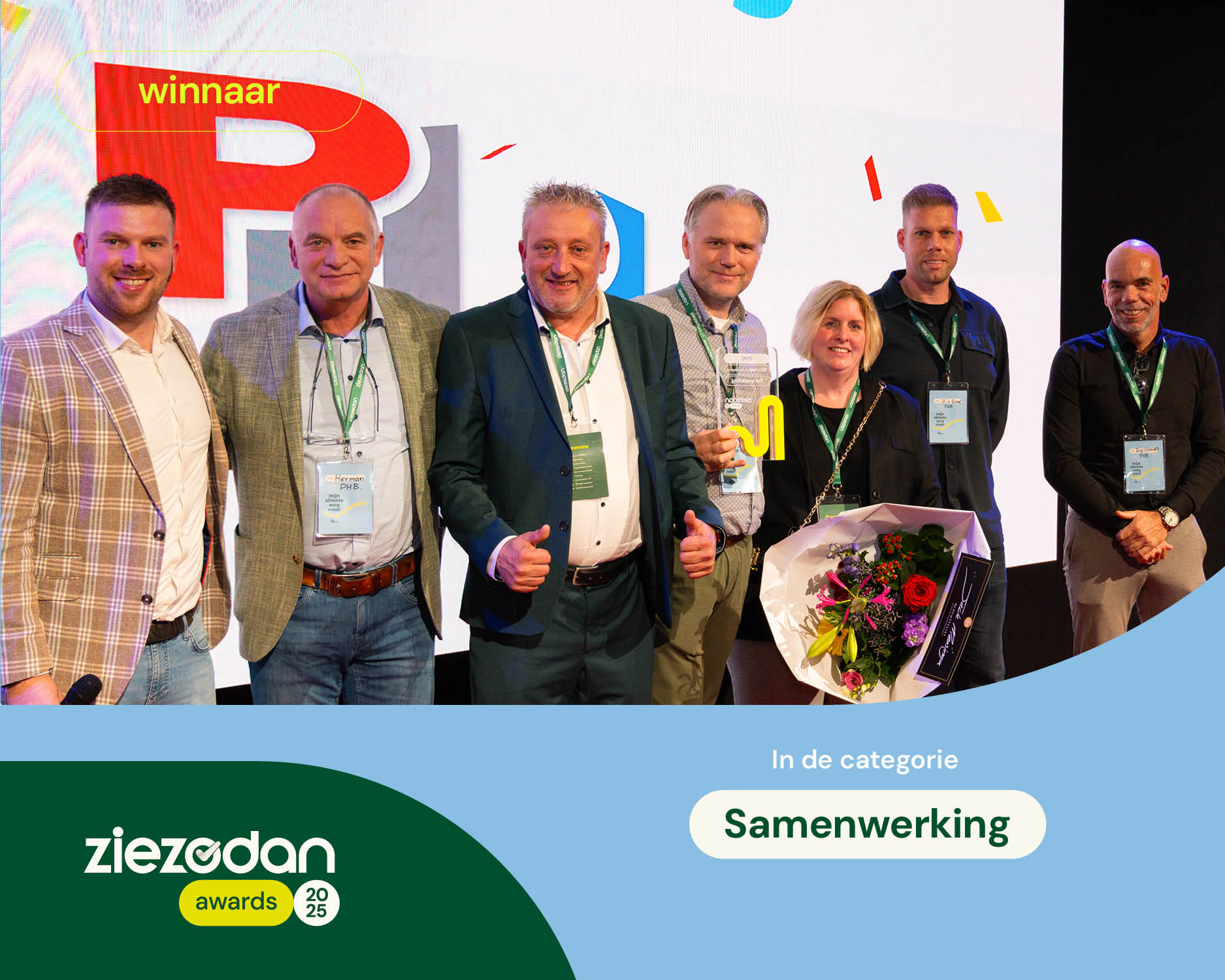 PHB Ziezodan Award Samenwerking
